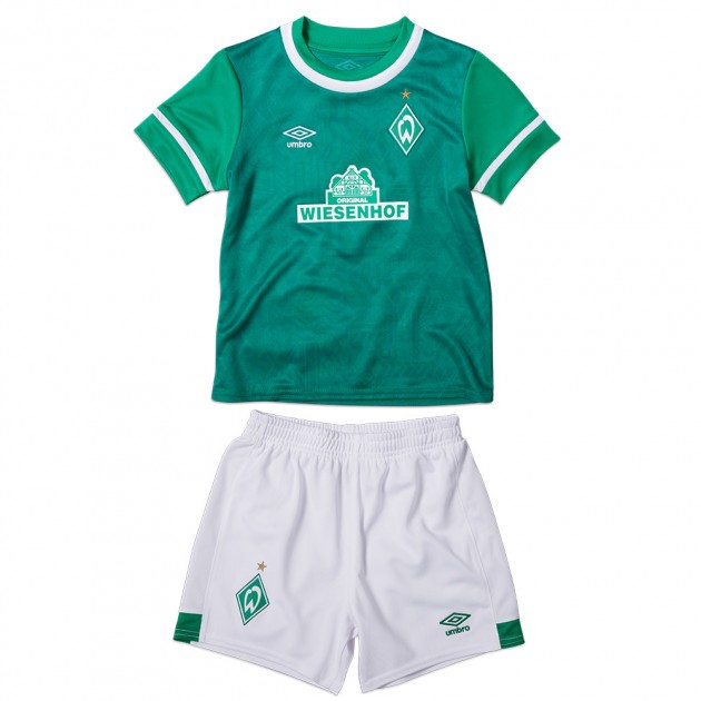 Camiseta Werder Bremen Primera equipo Niño 2021-22